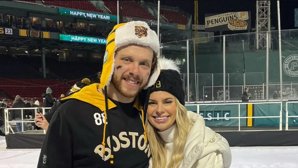 david pastrnak wife