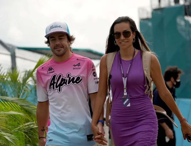 Fernando Alonso Wife 